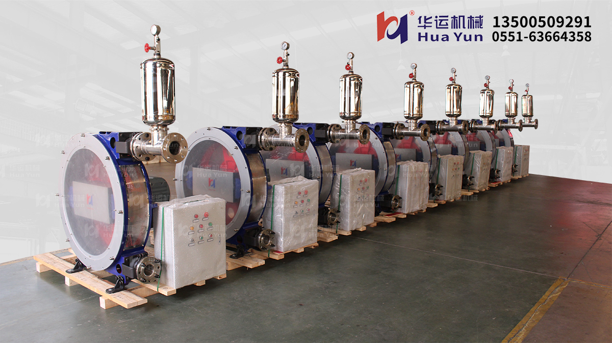 合肥華運又一批鋰電新能源行業用軟管泵順利交貨
